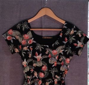 Lady Flower Summer Dress