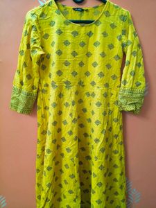 Zudio Yellow Printed Top