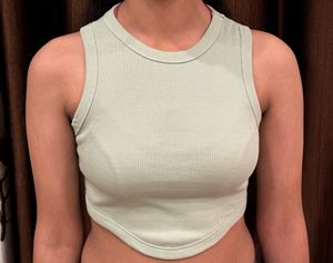 H&amp;M Ribbed Crop Tank Top