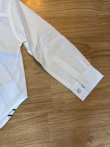 Boys White Graphic Shirt