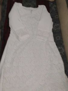 Chikankari White Kurta