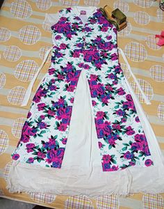 Floral Printed Attractive Dress 👗