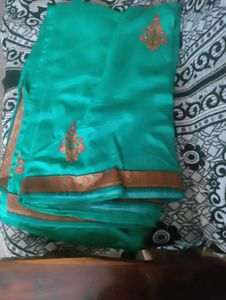 Silk Saree Embroidery