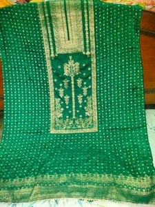 Green salwar suit