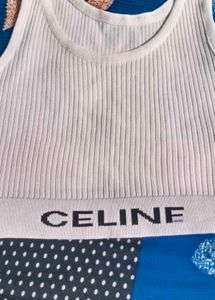 Celine White Crop Top