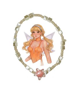 Beaded Heart Bracelet