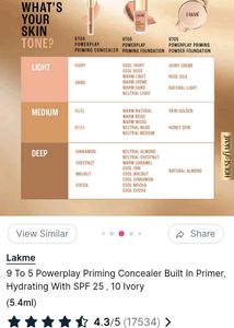 Lakme Concealer Ivory