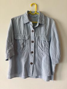 Zara Linen Blend Shirt