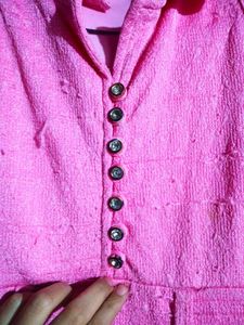 Pink Sleeveless Jumpsuit