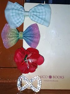 Hair Accessories Set And Free Ring
