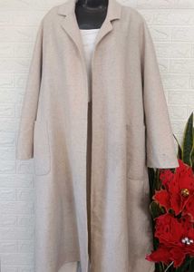 Imported Beige Overcoat