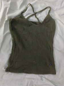 Olive Green Tank Top