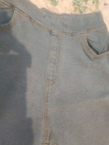Blue Denim Shorts