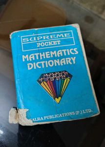 Supreme Pocket Mathematics Dictionary