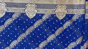 Blue Ethnic Saree
