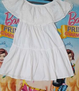 White Eyelet Dress