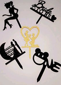 Couples Cake Toppers 5 Defferent Design