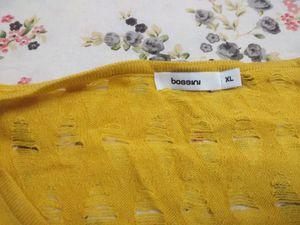 Woolen Top High Low Pattern