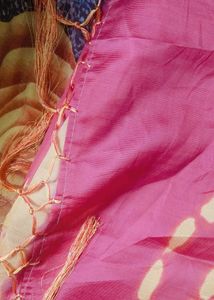 Shibori Saree