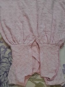 Cute Pink Floral Dress