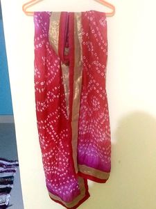 Beautiful Silk Jaipuri Dupatta