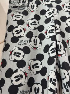 Mickey Mouse Print Casual Pants