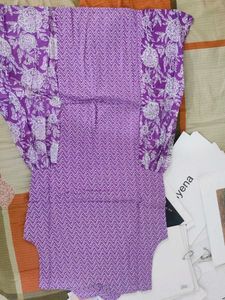Beautiful Printed Sleeveless Short Kurti
