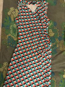 Geometric Print Dress