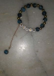 Custom Beaded Name Bracelet