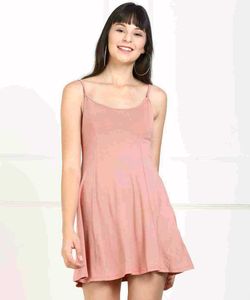 Forever 21 - Cute Baby Pink Skater Dress 😍