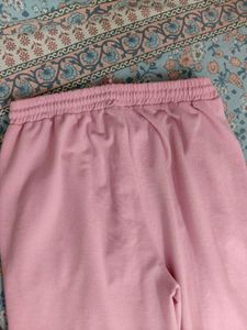 Pink Wide Leg Sweatpants🩷