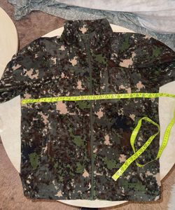 military print Jacket