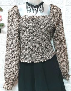🎁Buy 2 Get 1 Free 🎁Floral Long Sleeve Top