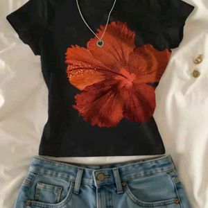 Floral Print Tee