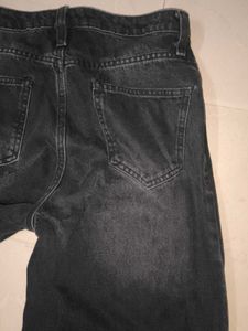 Ultra Baggy Y2k Streetwear Denim Black Washed Jean