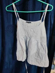 Striped Cami Top with &#39;Love&#39; Patch And Jockey Pant