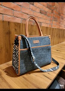 Stylish Denim Tote Bag