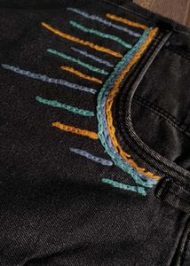 Small Size Bell Bottom Jeans