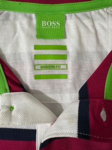 Striped HUGO BOSS Polo Shirt
