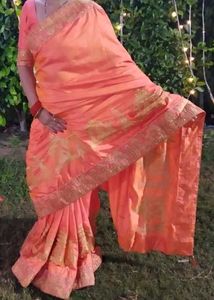 Embroidered Saree With Blouse