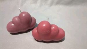 Cloud Shaped Candles 1 piece jasmine fragrance