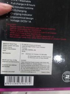 Vega Feather Touch 4 In 1 Trimmer