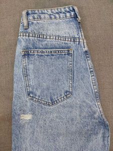 Ripped Light Wash Jeans