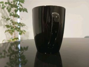 Black Ceramic Mug 1 Big and Small