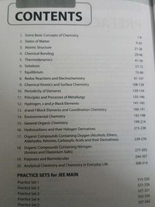 JEE Main Chemistry Solutions