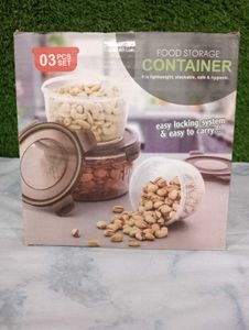 Food Storage Container 3 Pc Set