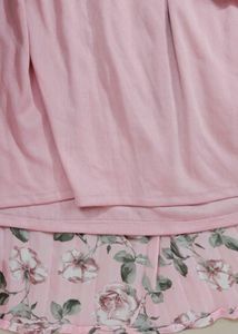 Barbie Floral Pink Girls&#39; Ruffle Skirt