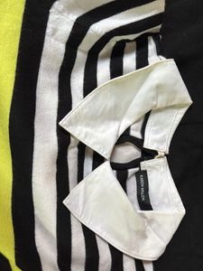 Striped Bodycon Midi Dress