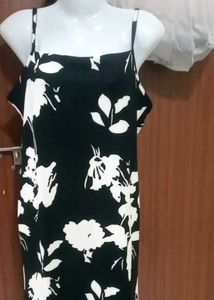 LYCRA Sleevless Solid Dress