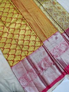 Kanchipuram Handmade Pure Silk Sarees